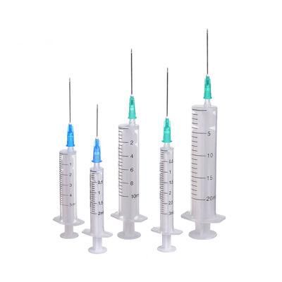 OEM 510K Registered Two Parts Quality Disposable Syringe with Needle