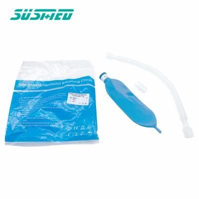Adult Medical Plastic Anesthesia Ventilator Breathing Circuit