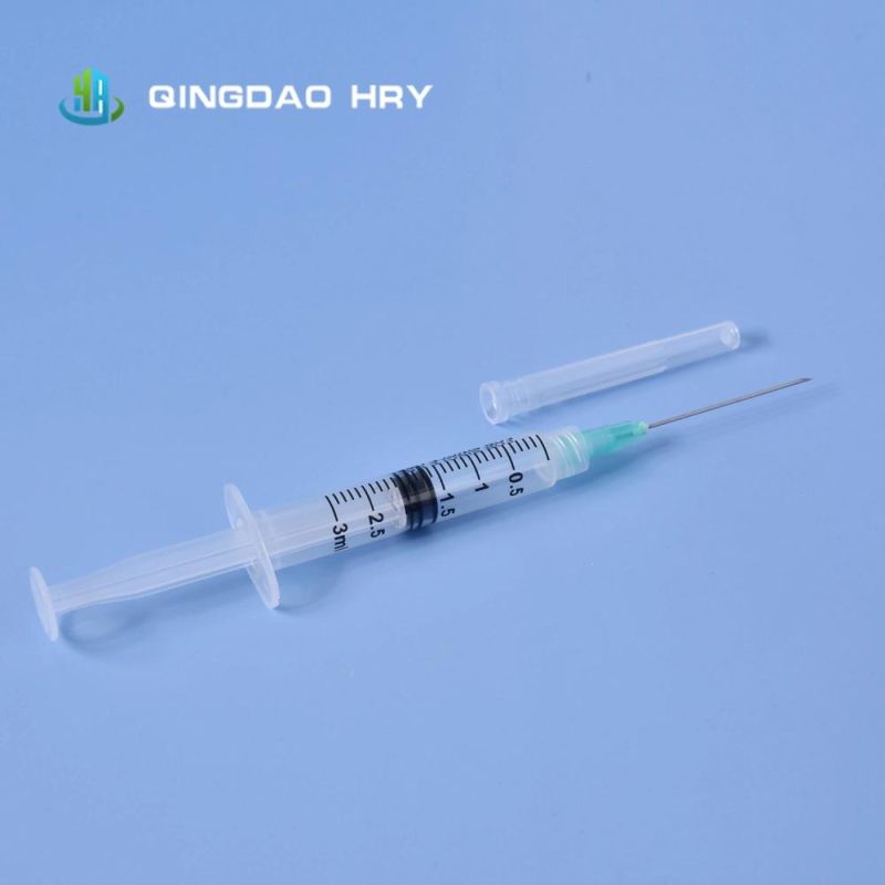 3ml Luer Lock Syringe Set with Needle for Sales