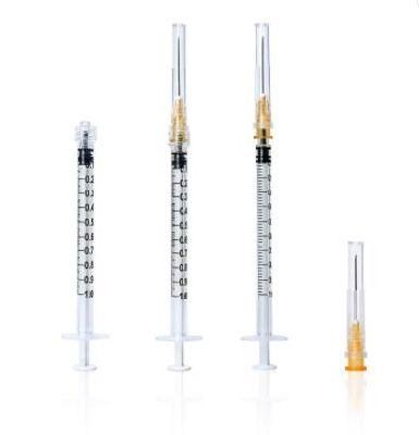 1ml Cc Sterile Disposable Syringe for Vaccine Injection with 23G/25g Needle