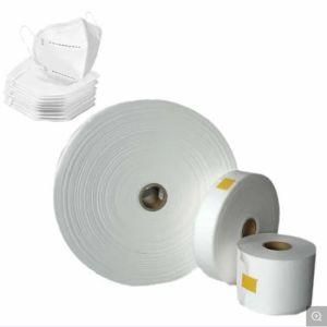 Civil Meltblown Cloth Bfe99 PP Melt Blown Nonwoven Fabric Stock Face Mask Material