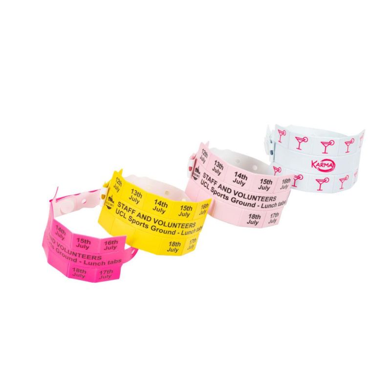 10 Tabs Wristbands Tab Bracelet Customized Bracelet