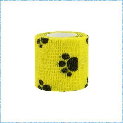 China Factory Wholesale Elastic Sport Cohesive Bandage with FDA Approved