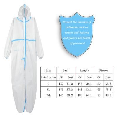 Protection Safety Clothes Coverall Protective Clothing Disposable Isolation Gown