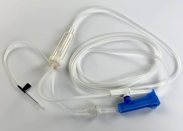 Wego Good Price Medical Disposable IV Infusion Sets Production Line Infusion Set Price