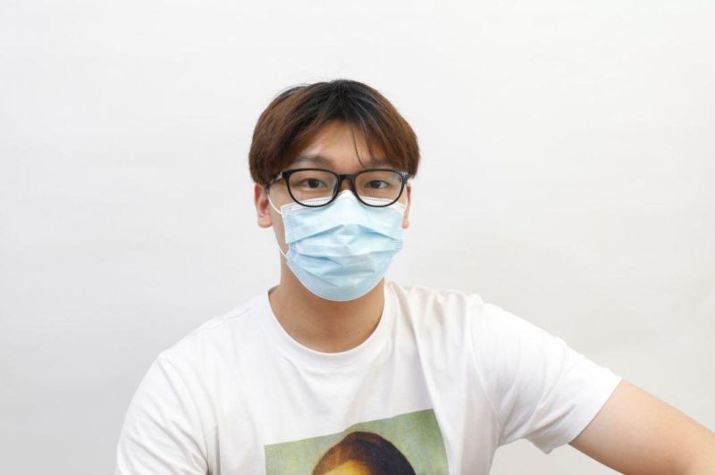 Disposable Medical Protective Face Mask Non Woven 3ply Medical Mask En14683