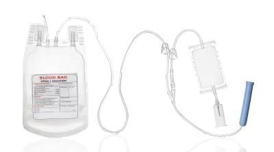 Medical Sterile Blood Bag for Blood Collection Single