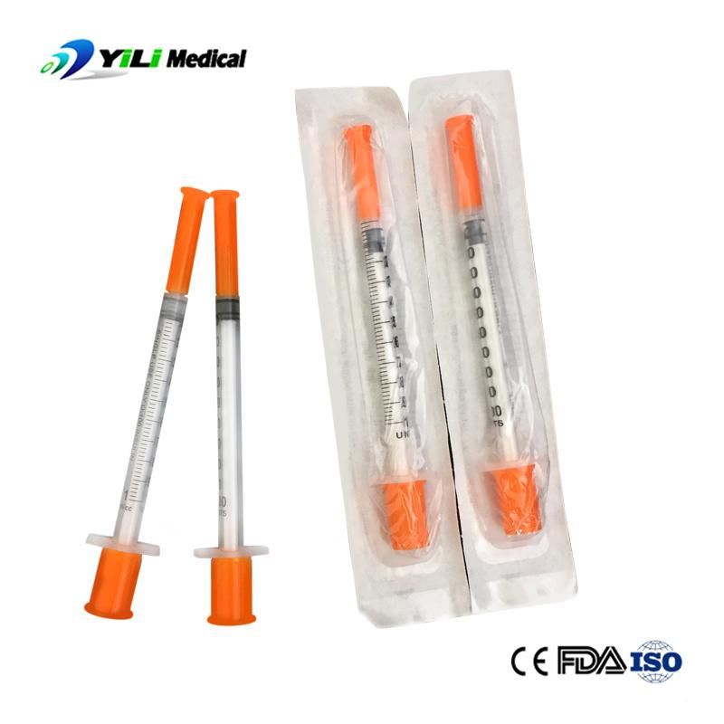 Medical Disposable Safety Sterile Injection Plastic Syringe