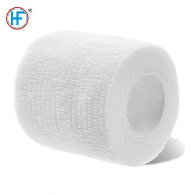 Mdr CE Approved Soft &amp; Light Fabric Cohesive Bandage of 4 Meters in Length