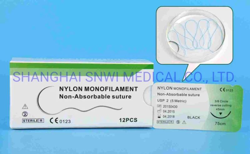 High Quality Medical Disposables Sterile Surgical Suture with Needle