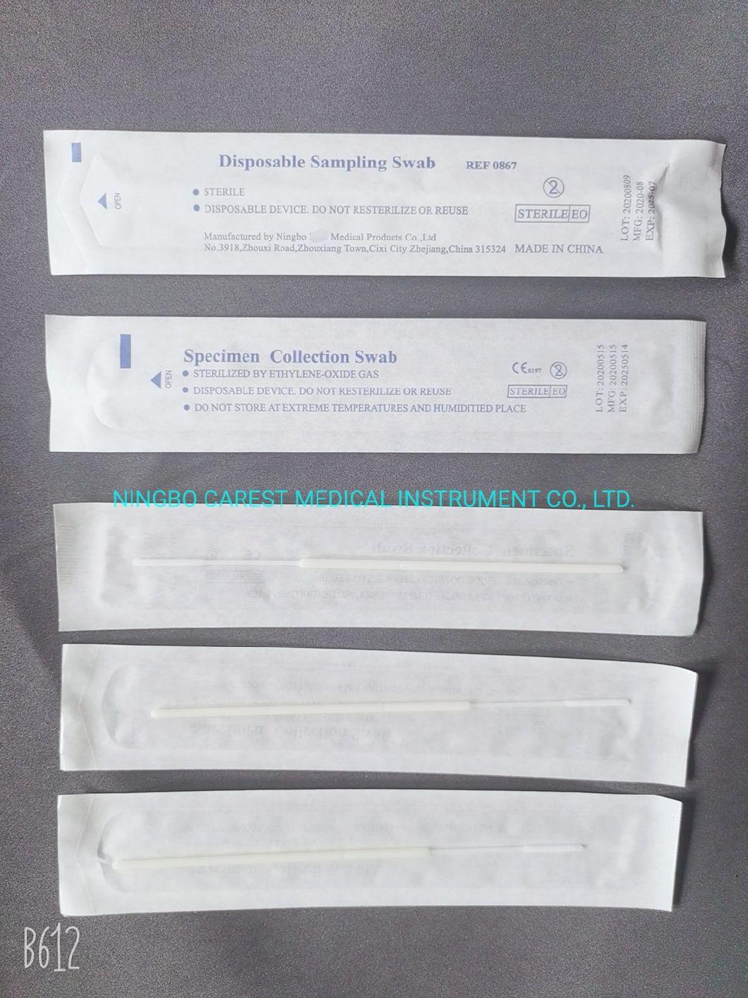Factory Wholesale Throat Sampling Swab, CE Approved