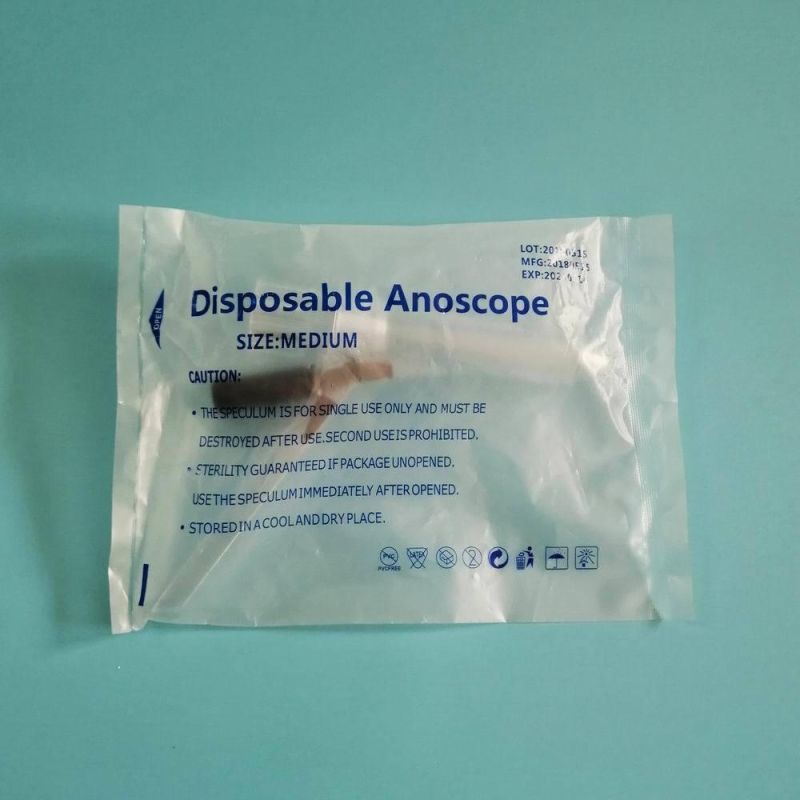 Anoscope High Quality Hospital Without Light Source Disposable Sterile Plastic Anoscope