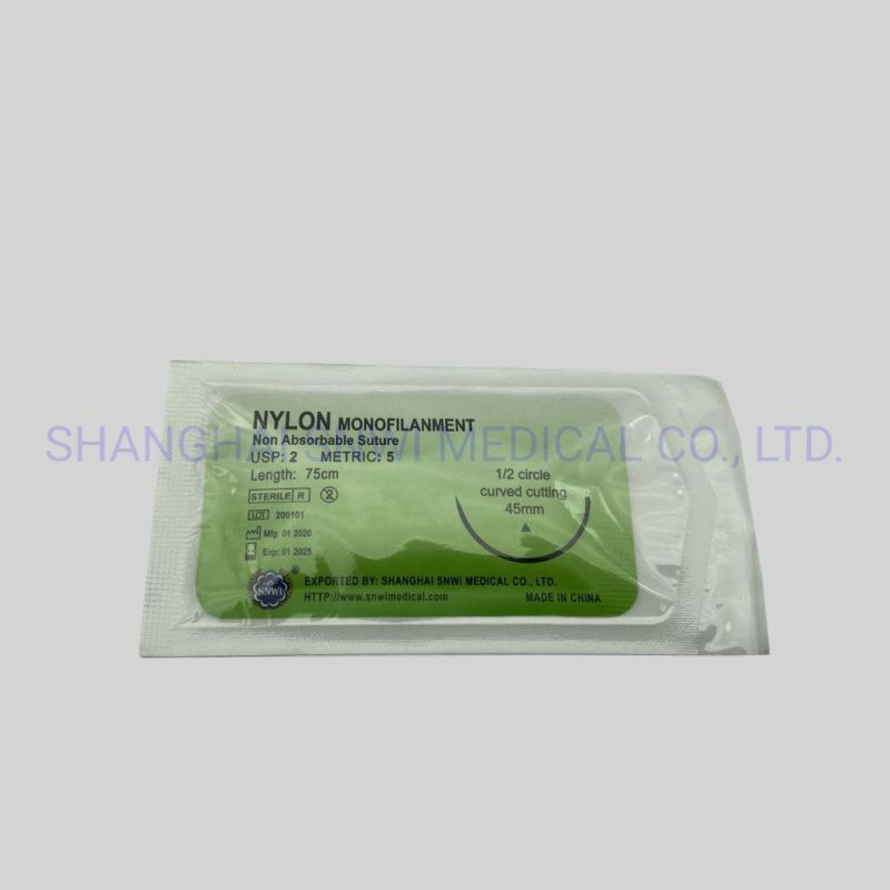 Surgical Suture Slik with Needle