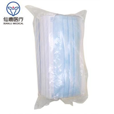 Hot Sell Cheap Ce Face Mask Non-Woven Respirator Disposable 3 Plys Face Mask