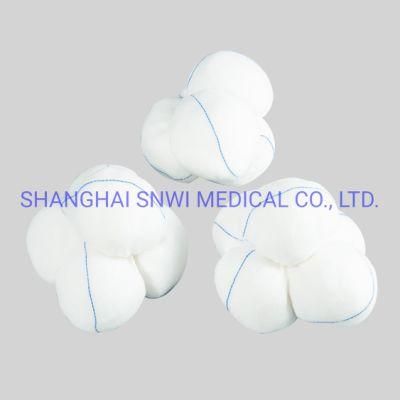 CE&ISO Approved Medical Disposable 100% Cotton Gauze Ball Used in Hospital