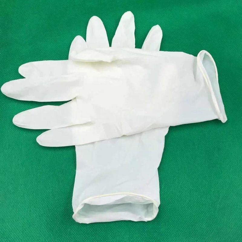 Single-Use Medical Rubber Examination Gloves