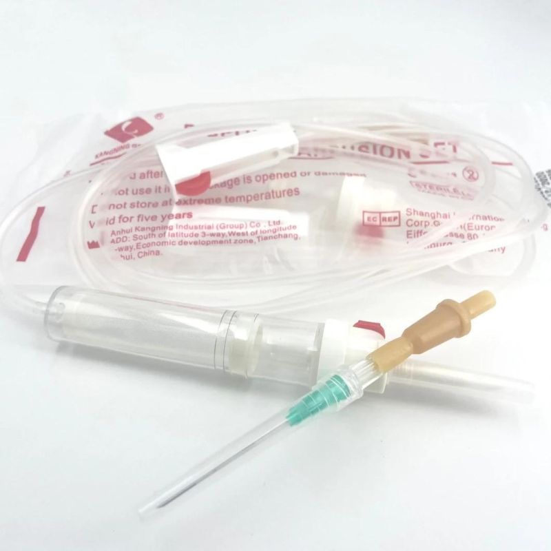 Disposable Parts of Light-Resistant IV Medical Dark Lightproof Infusion Set