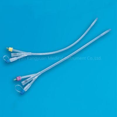 Foley Catheter Silicone Standard 3 Way Length Normal Balloon Manufacturer