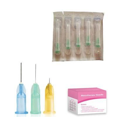 Safety Hypodermic No Needle Free Mesotherapy Needles 6mm Needle