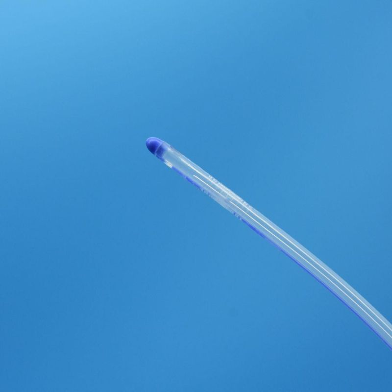 Two Way Silicone Foley Catheter with Unibal Integral Balloon Technology Integrated Flat Balloon Round Tipped Urethral Use