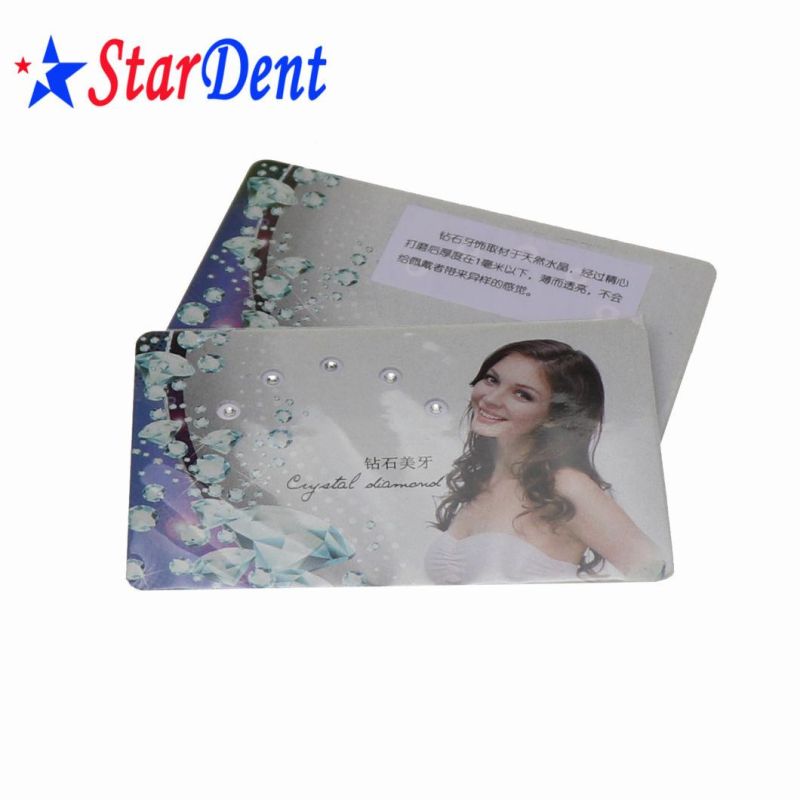 Tooth Gems Crystal Kit Decoration Dental Crystal Tooth Stones Jewelry Dental Teeth Decoration Jewelry Tooth Ornament Crystal Shining Rhinestone Tooth Grills
