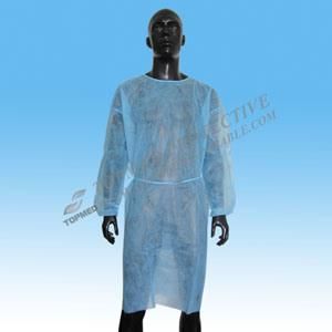Isolation Hospital Medical Patient Disposable Surgical Gown