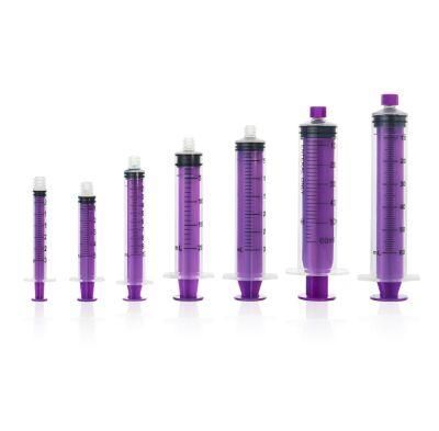 Wego Hot Sale Medical Syringe 10ml Disposable Enteral Feeding Syringe with FDA/CE/ISO