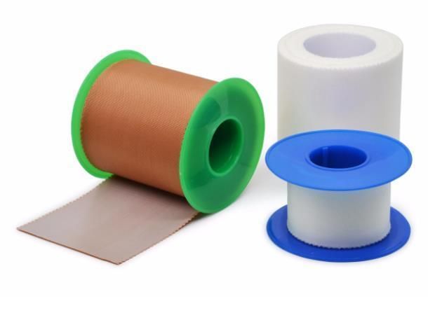 Medical Adhesive Soft Convenient Surgical Silk Tape Plastic Can