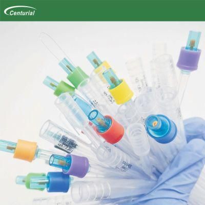 Medical Top- Grade Silicone Foley Catheter with Adult Pediatric Sizes