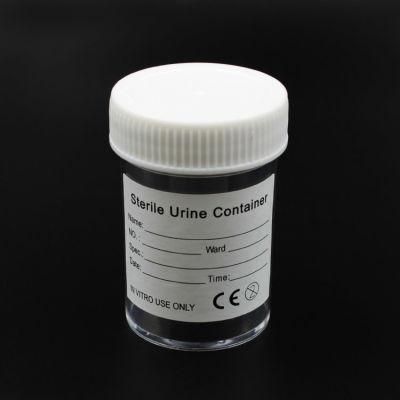 Sterile Plastic Pontainer for Hospital Male Urine Container
