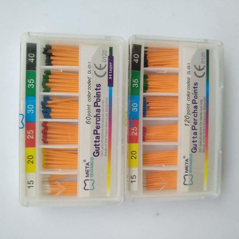 Dental Gutta Percha Points Dental Filling Materials Absorbent Paper Points