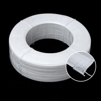 Factory Supply Single Core Double Core Nose Wire 3mm 4mm 5mm Nose Clip for Mask Material