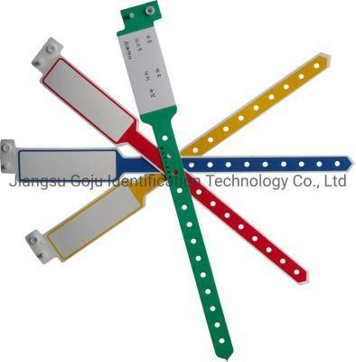 Disposable One Time Use Hospital ID Bracelets for Patients