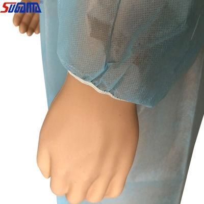 Disposable Hospital Clothing Medical Non Woven Patient Gown