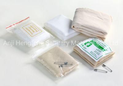 Medical First Aid White Non Woven or Cotton Triangular Bandage