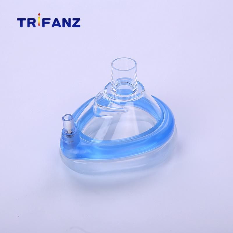 PVC Disposable Medical Anesthesia Face Mask