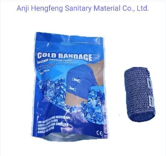 Chinese Manufacturer Hot Sale Instant Pain Relief Therapy Elastic Ice Wrap Cold Bandage