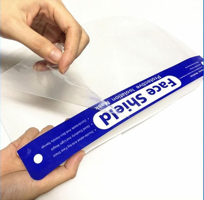 CE Approved Plastic Clear Pet Anti Fog Protective Face Shield