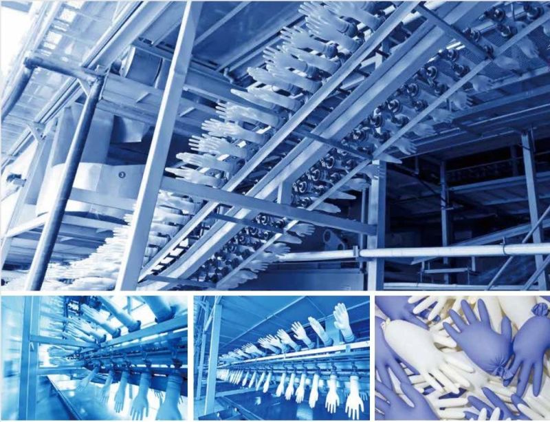Blue Tinsel Disposable Nitrile Gloves Are Medically Sterile