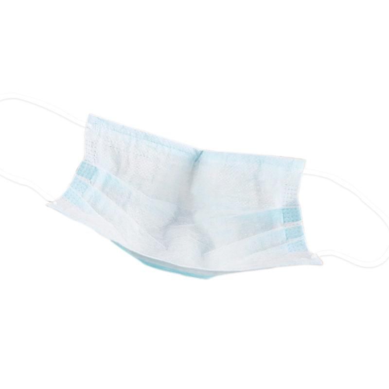 High Quality Blue Fashion Face 3ply Disposable Mask with Earloop