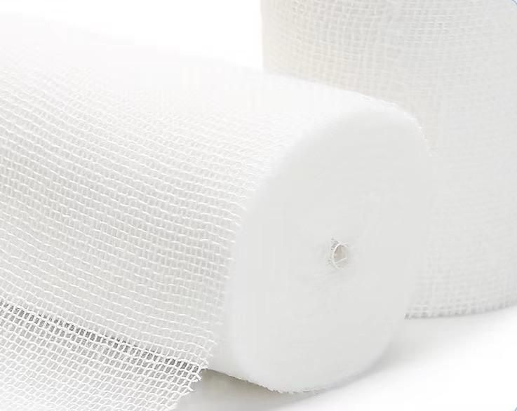 Hot Sale Medical First Aid Absorbent 100% Bleached Cotton Wool Gauze Roll