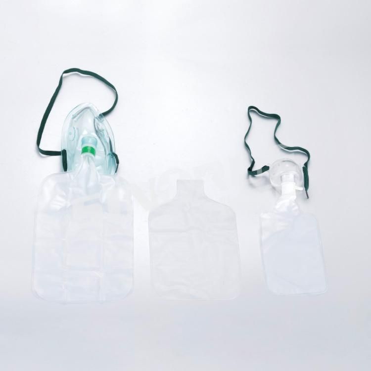 Hospital 1L 750ml 500ml Disposable Medical Non-Rebreather Mask