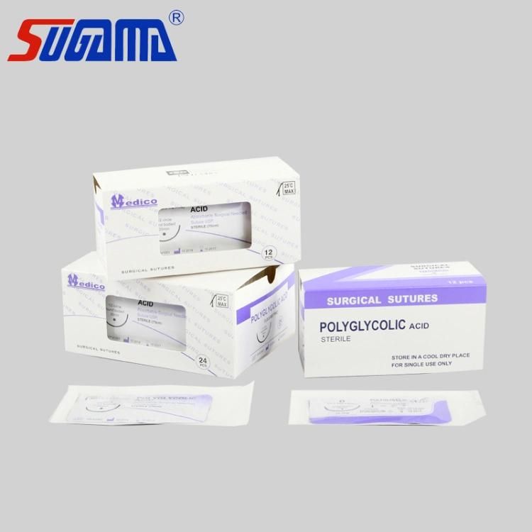 Wholesale Absorbable Medical PGA Pdo Surgical Suture