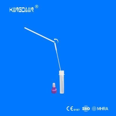 Sterile Swab 15cm Long 8cm Breakpoint Flocked Sampling