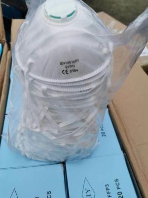 Wholesale 3ply Disposable Non-Woven Meltblown Respirator/Kn95/PP/Ffp2 Face Mask