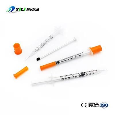Disposable Medical Products Insulin Syringe Sterile with CE