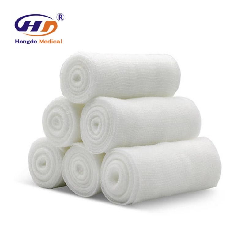 Disposable Medical Web Roll Elastic Bandage First Aid Gauze Bandage
