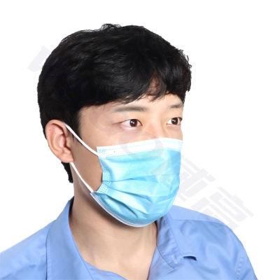 China Supplier Disposable 3 Ply Medical Surgical Face Mask