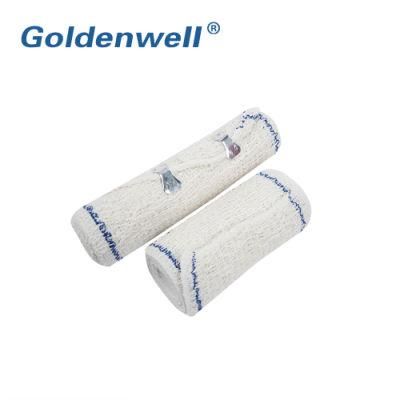 Medical Elastic Crepe Bandage with Two Metal Clips