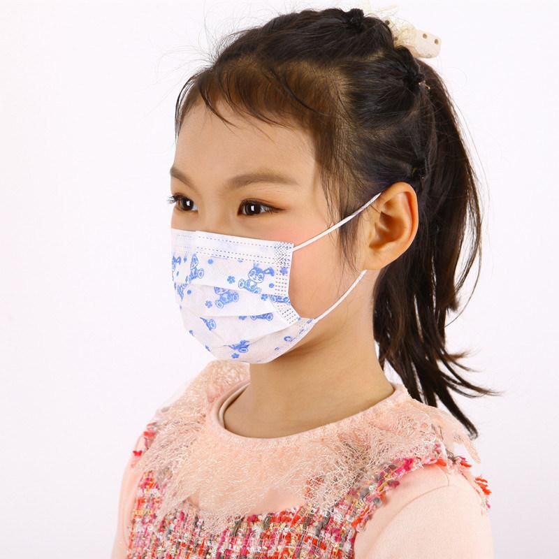 Mask Manufacturer Supplier Disposable Non Woven 3 Ply Protective Mask